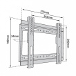 TB TV wall mount TB-250 up to 42 inches 40kg max VESA 200x200