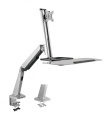 LogiLink Sit-stand workstation monitor desk,13-32 39; 8kg