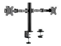 LOGILINK BP0106 Dual monitor mount 17–32inch arm length adjustable