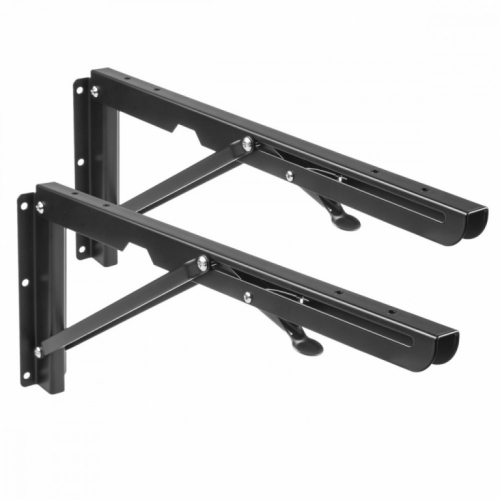 Maclean Wall-Mounted Folding Shelf Bracket MC-876