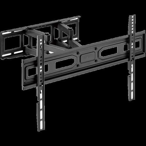 Free-tilt design: simplifies adjustment for better visibility and reduced glareSwivel mechanism provides maximum viewing flexibilitySpirit level ensures perfect positioningConvenient cable holder. 37-80