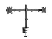 LOGILINK BP0098 Dual monitor mount 17–32inch arm length adjustable