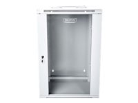 DIGITUS DN-WD19 12U/600 DIGITUS Wallmount cabinet 12U, double section, 600x6000mm, grey RAL 7035