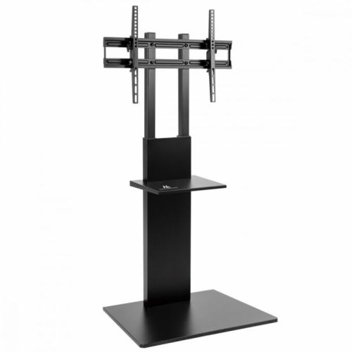 Maclean Slim TV Floor Stand Wit h Shelf MC-865