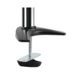 LogiLink Dual monitor mount 13-27, aluminum
