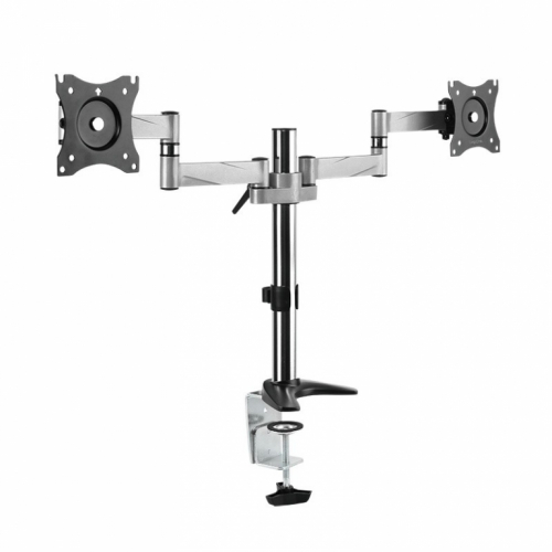 LogiLink Dual monitor mount 13-27, aluminum