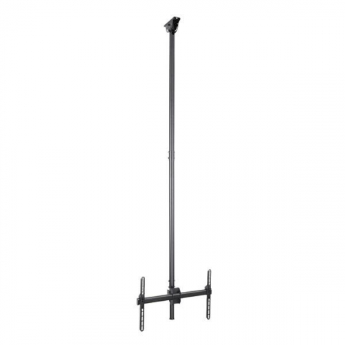 StarTech.com TV Ceiling Mount - Full-Motion Universal Hanging Single Screen Mount with Adjustable Telescopic Long Pole - Tilt / Swivel - VESA Bracket for 32”-75