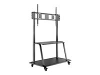 LOGILINK BP0085 TV monitor cart 60–105inch height adjustable 150kg max.