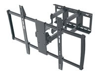 MANHATTAN Flat-Panel TV Wall Mount Full-Motion for Large Screens 60 inch to 100 inch adjustment options  to tilt and swivel black