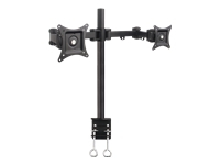 TECHLY 301740 Techly Double twin desk LED/LCD monitor arm 13-27 2x10kg adjustable