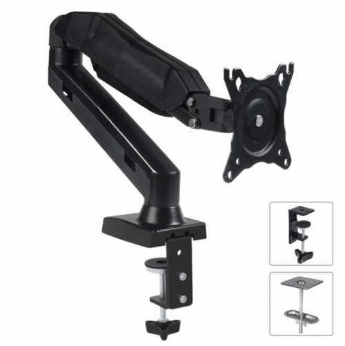 Maclean Black Monitor Holder MC-860