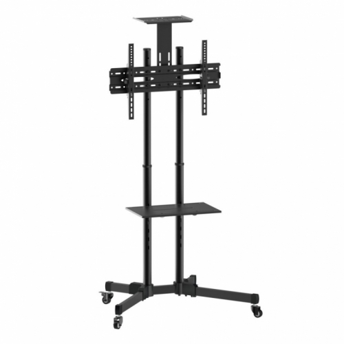 Techly Mobile TV stand for 37-70 inches 50 kg, two shelves