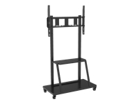 TECHLY 105575 Techly Mobile stand for large TV LCD/LED/Plasma 55-100 150kg VESA shelf