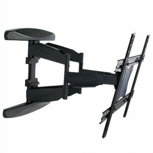 Techly 40-80 Ultra Slim Full Motion LCD TV Wall Mount Bracket Black