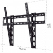 Hama TV holder LCD/LED motion XL 100 inch