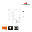 Maclean Universal holder for TV or monitor MC-596 13-23 vesa 100x100 20kg