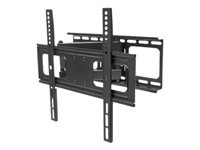 MANHATTAN LCD Wall Mount 32-55inch for Flat Panel and Curved TVs up to 50kg one Arm Adjustment Options to Tilt, Swivel and Level