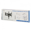 LogiLink TV wall mount, 37-70' tilt, swivel, 50kg max