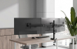Neomounts Monitor arm DS60-600BL3 3xLCD 10-27inch 75x75-100x100 h:14-40cm 6kg*1lcd 5 LAT GWARANCJI