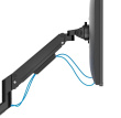 Neomounts DS70-250BL2 NEXT Slim double display 17-32inch 75x75-100x100 9kg 5lat Gw Gas Spring