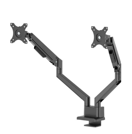 Neomounts DS70-250BL2 NEXT Slim double display 17-32inch 75x75-100x100 9kg 5lat Gw Gas Spring