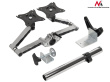 Maclean Handle desktop LCD monitors to the two MC-714 13-27