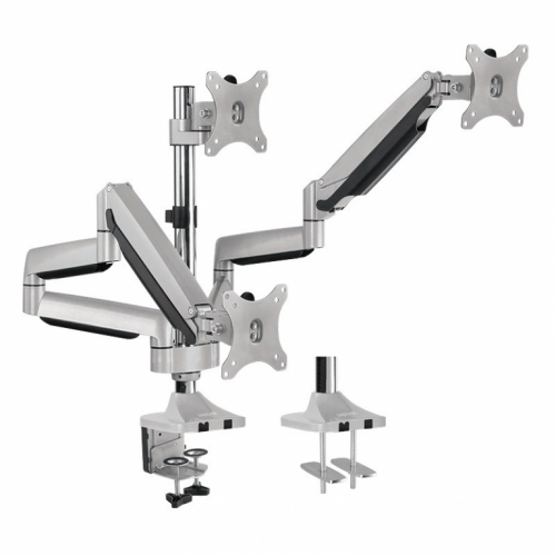 LogiLink Triple alumium desk mount 13-27, max. 7kg