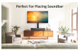 Techly TV stand 32-55 inches, 40 kg, swivel