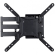 Techly Wall mount LCD/LED 23-55 double arm, 45kg, black