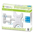 Techly Wall mount for TV LCD/LED/PDP double arm 19-37'' 25 kg VESA white