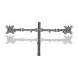 Logilink BP0046 Quad Monitor Desk Stand 13