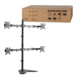 Logilink BP0046 Quad Monitor Desk Stand 13