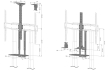 Neomounts Videobar & multimedia holder AFL-875BL1