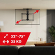 Maclean Ceiling electric TV mount 32-75 inches, MC-490