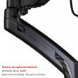 ART Desk handle on gas spring for 1 LCD monitor / LED 13-27 