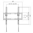 LogiLink TV wall mount,tilt, 32-55', max.35kg