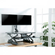 Maclean Double Desk Mount Hanger MC-854
