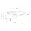 Maclean Wall Bracket For Sonos One MC-840