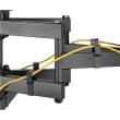 Goobay | Wall mount | TV Wall Mount Pro FULLMOTION (L) | Tilt, Swivel | Black 49932