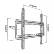 TB TV wall mount TB-450 up to 65 inches 40kg max VESA 400x400