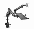 Gembird Mounting arm monitor 32 notebook 15.6