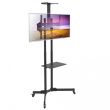 Techly Mobile stand for TV 37-70 inches, 50 kg, 2 shelves