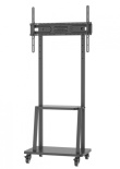 Techly Mobile stand 32-70 inch 70kg with AV Pivot shelf