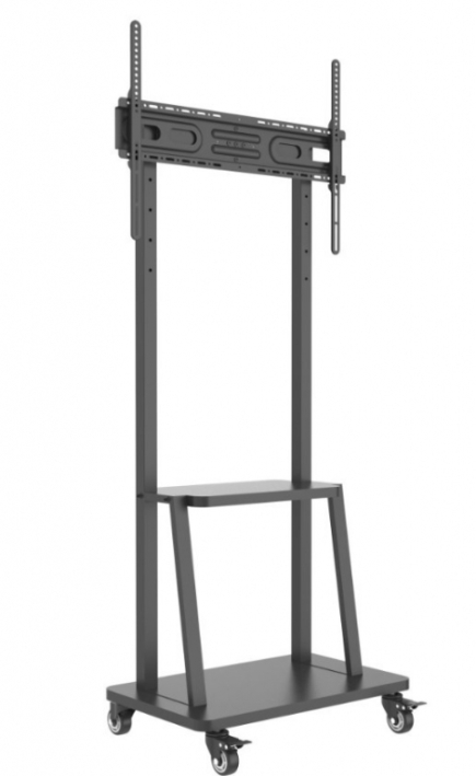 Techly Mobile stand 32-70 inch 70kg with AV Pivot shelf