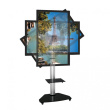 Techly Floor Stand Trolley LCD/LED 37-70cali, 40kg PIVOT