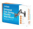 Manhattan TV wall mount 17-32 inches LED/LCD 9kg swivel gas