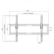 LogiLink TV wall mount,tilt, VESA, 37-70, max. 35kg