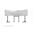 Next Level Racing | Floor stand | Free Standing Triple Monitor stand | 3 x 32- 65 