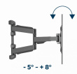 Gembird WM-75ST-01 TV mount/stand 190.5 cm (75