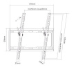 Sunne | Wall mount | 32-55-ET | Tilt | 32-55 